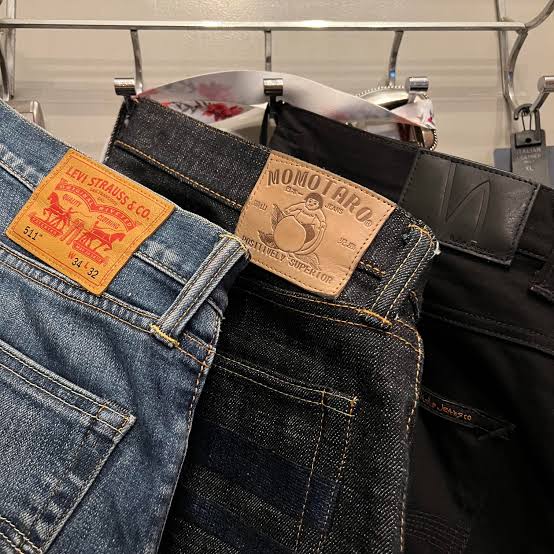 Jeans patches helped manufacturers distinguish their products and communicate quality. (Reddit) Jeans patches helped manufacturers distinguish their products and communicate quality. (Reddit)