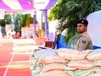 A candidate staged a sit-in demanding surveillance inside the venue for the Bihar Legislative Council’s Patna Teachers’ constituency election. A candidate staged a sit-in demanding surveillance inside the venue for the Bihar Legislative Council’s Patna Teachers’ constituency election.