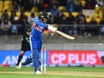 Abhishek Sharma starred with the bat in the Wellington T20I. Abhishek Sharma starred with the bat in the Wellington T20I.