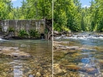 With the dam gone, the river runs free again, and brook trout have access to cold, clean upstream water.