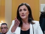 Cassidy Hutchinson, former aide to Trump White House chief of staff Mark Meadows, testifies before the House select committee investigating the Jan. 6 attack, at the Capitol in Washington, June 28.(AP Photo/Jacquelyn Martin)
