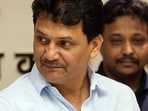 Maharashtra health minister Prakash Abitkar announced the deployment of portable counterfeit drug-detection devices to perform on-the-spot quality screenings of medicines at government healthcare facilities across the state in Mumbai. (Anshuman Poyrekar/HT File Photo)