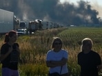 Russia has repeatedly targeted Ukraine’s ports, grain storage facilities, transport infrastructure and civilian shipping. (Reuters)