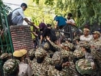 The university administration said polling will be held within 15 days of the approval of the union’s constitution. (Arvind Yadav/HT Photo) The university administration said polling will be held within 15 days of the approval of the union’s constitution. (Arvind Yadav/HT Photo)