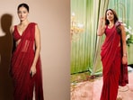 I Tried Ananya Panday’s red sequin saree look: Why it works for festivities