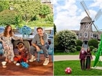 Step inside Robert Downey Jr and Susan Downey's charming 19th-century windmill home in Hamptons