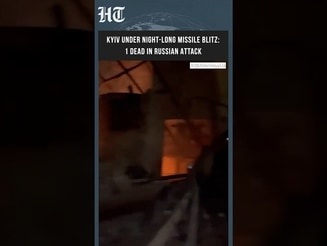 Russian Missile Hits Kyiv Educational Institute, Casualties Reported | Hindustan Times