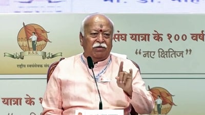 The ABPS meetings to be held over a span of two to three months in the Kshetras will be attended by senior functionaries, including the Sarsangachalak, or the chief of the RSS, and the general secretary. (ANI File)