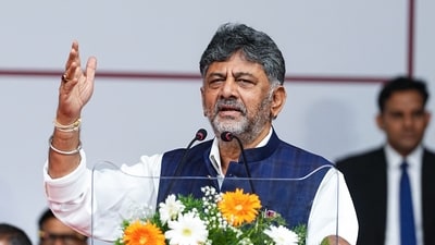 Karnataka Chief Minister DK Shivakumar said the government intended to improve accommodation and free meal facilities for devotees at the shrine. (@DKShivakumar X) Karnataka Chief Minister DK Shivakumar said the government intended to improve accommodation and free meal facilities for devotees at the shrine. (@DKShivakumar X)