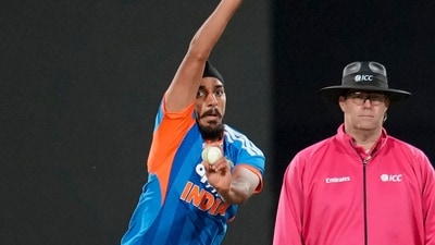 Arshdeep Singh was the pick of the Indian bowlers on Tuesday, conceding just 33 runs in his quota of four overs. He also dismissed Tim Seifert.&nbsp; (AFP)
