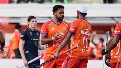 File image of Indian skipper Harmanpreet Singh. (AP Photo/Omar Havana)