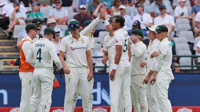 Mitchell Starc claimed six wickets against South Africa in 1st innings of third Test. (AP Photo/Halden Krog) Mitchell Starc claimed six wickets against South Africa in 1st innings of third Test. (AP Photo/Halden Krog)