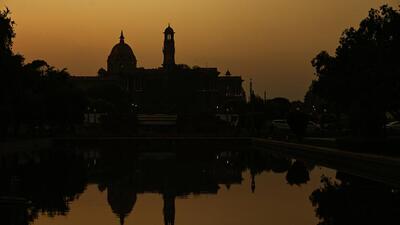The air quality remained in the moderate category. (ANI) The air quality remained in the moderate category. (ANI)