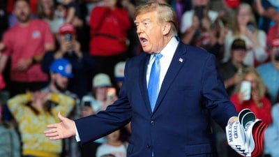 Donald Trump used a campaign rally in Mississippi to outline his immigration, crime and election agenda while urging voters to back Republican candidates.

Somodevilla/Getty Images/AFP (Getty Images via AFP)