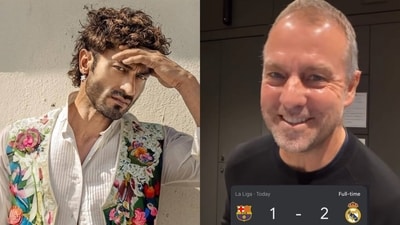 Vidyut Jammwal reacts to his words turning into a meme after Barcelona's defeat to Real Madrid. Vidyut Jammwal reacts to his words turning into a meme after Barcelona's defeat to Real Madrid.