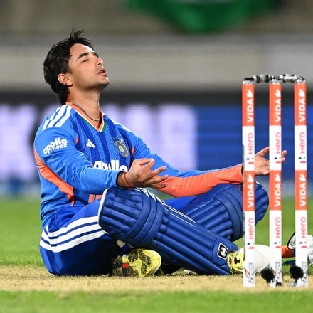 IND vs NZ 3rd T20I: Abhishek's century helps India chase 199 - Action in images