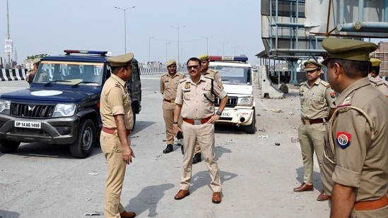 The police said the injured man took help from men on a bike, and they dropped him home nearby.