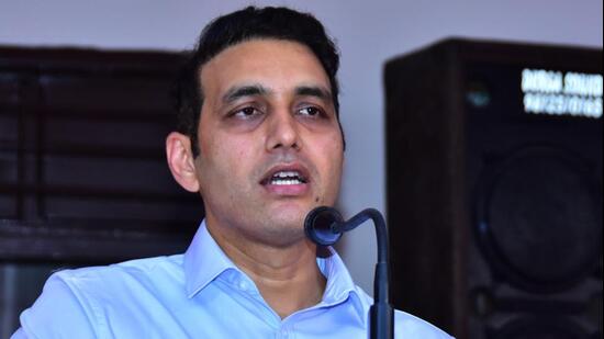 A 2013-batch IAS officer, Ajay Kumar (above) is also the managing director of the Haryana Mass Rapid Transport Corporation (HMRTC), the nodal agency for planning and executing mass transit projects in the state. He had earlier served as Gurugram deputy commissioner from November 2024 to April 2026. (HT Photo)