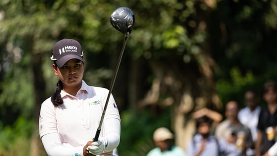 Vani Kapoor at the Hero Women’s Indian Open.