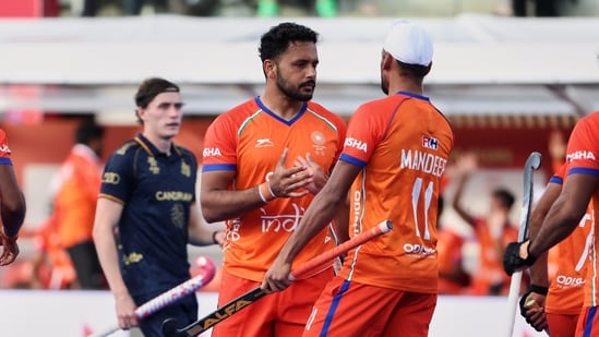 File image of Indian skipper Harmanpreet Singh.
