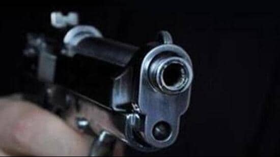 One of the bullets fired by the suspect hit a policeman in the chest, but the bulletproof jacket prevented serious injury, the police added. (HT File)