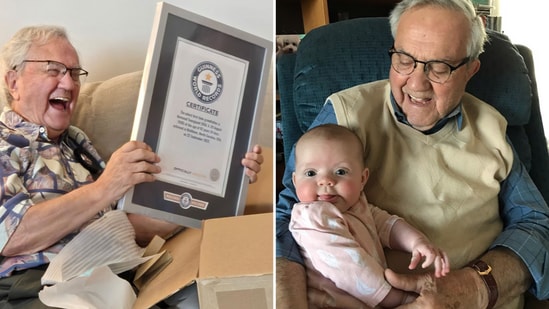 Normand Tousignant shares a special bond with granddaughter Madison.