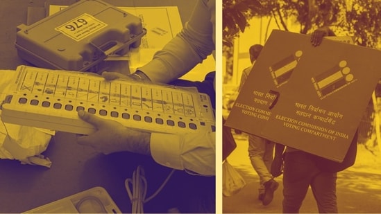 The 10 Assembly constituencies with the most electors marked ineligible after notices and hearings under the Special Intensive Revision in Karnataka.(AFP/HT Photos)