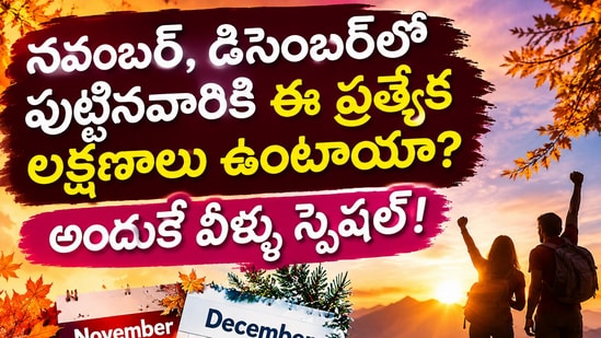 నవంబర్, డిసెంబర్లో పుట్టినవారికి ఈ ప్రత్యేక లక్షణాలు ఉంటాయా? అందుకే వీళ్ళు స్పెషల్! (AI)