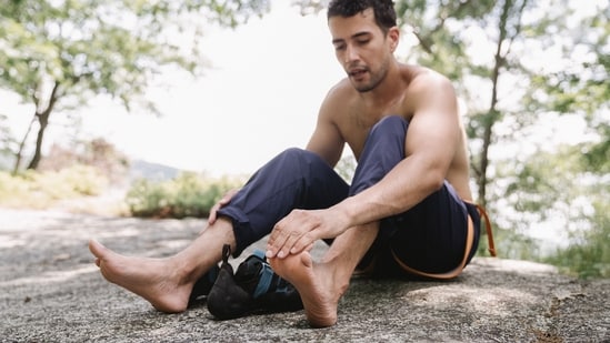 Foot health can rapidly deteriorate in a person with diabetes.