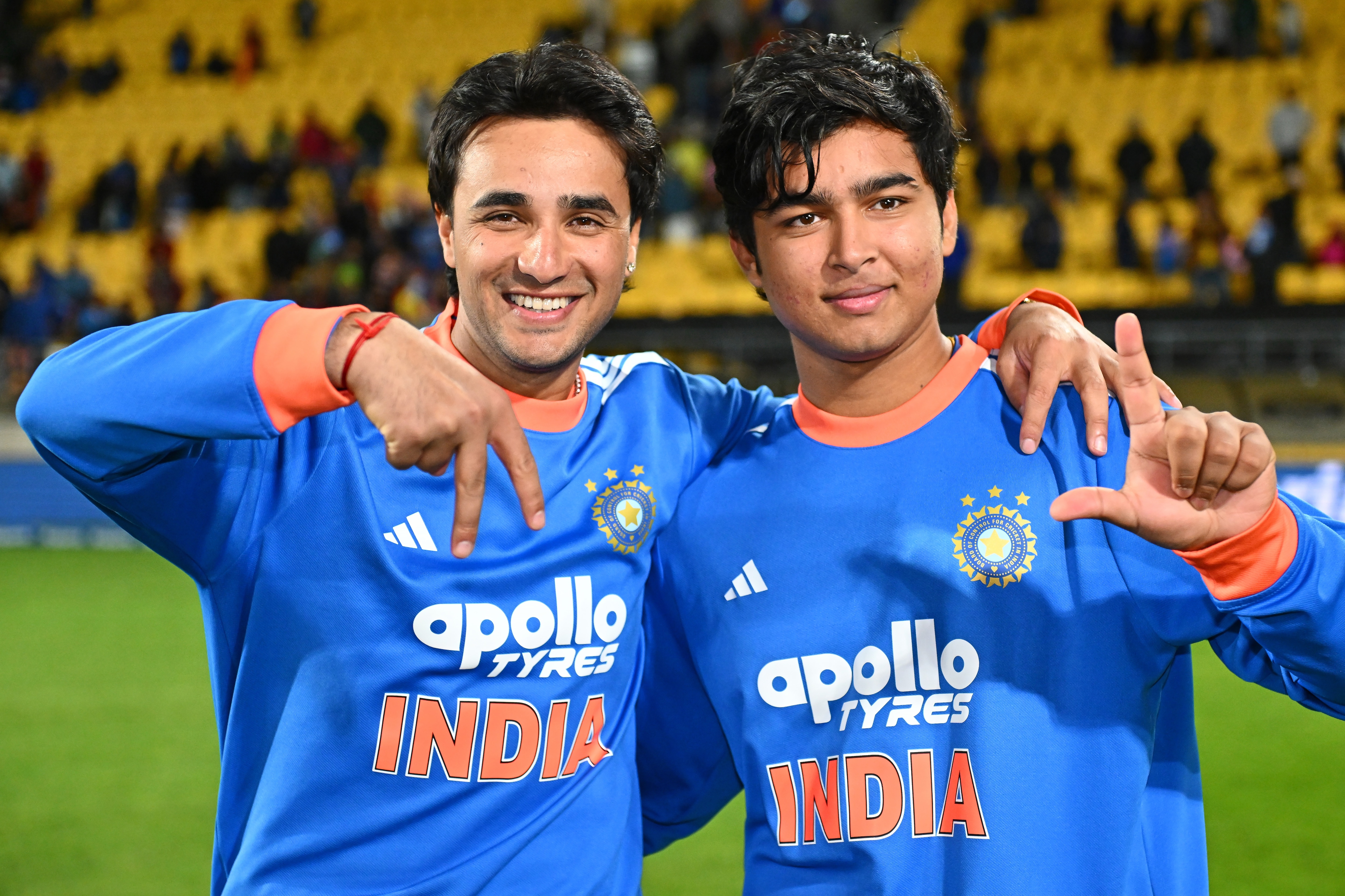 Abhishek Sharma and Vaibhav Sooryavanshi added 133 in 43 balls (AP) Abhishek Sharma and Vaibhav Sooryavanshi added 133 in 43 balls (AP)
