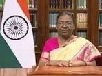 In Kurukshetra, she will also attend the 60th anniversary of Haryana’s formation, and visit the Siddha Peeth Maa Bhadrakali Temple. (HT File)