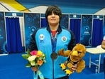 Kajal Dhochak put up a fierce fight but lost the closely contested bout 6-8 to finish with a silver medal.