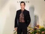 Rahul Khanna’s all-black look shows how structured tailoring can make sheer fabric feel refined. (Instagram/ Rahul Khanna)