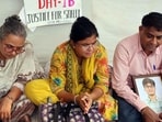 Parents of the deceased student have been on a hunger strike for 21 days (Anshuman Poyrekar/HT Photo)