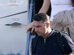 Flavio Bolsonaro arrives in the US after fleeing Brazil. 