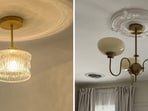 Ceiling lights for living space(Pinterest)