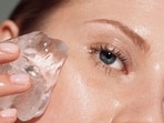 Impact of rubbing ice on face.(Pinterest)