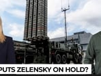 After Trump, Italy freezes Ukraine aid as Kyiv seeks aster 30 missiles