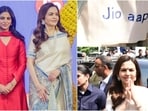 Nita Ambani attended Jio's IPO listing ceremony. Nita Ambani attended Jio's IPO listing ceremony.