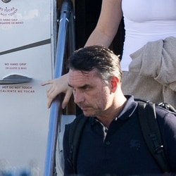 Flavio Bolsonaro arrives in the US after fleeing Brazil. 