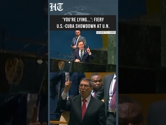'You're Lying': Fiery US-Cuba Showdown at UN as Waltz Snaps, Cuba’s FM Fires Back