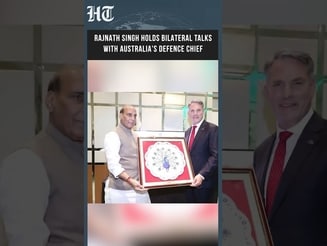 Rajnath Singh Meets Australian Counterpart, Invites Him to Aero India 2027 | HT India
