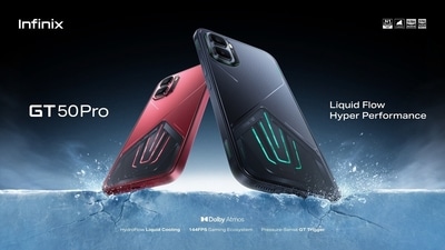 Infinix unveils the GT 50 Pro with a controller, TV docking station and active cooling accessory, bringing a console-inspired gaming ecosystem to its smartphone lineup. (Infinix) Infinix unveils the GT 50 Pro with a controller, TV docking station and active cooling accessory, bringing a console-inspired gaming ecosystem to its smartphone lineup. (Infinix)