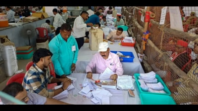 The elections for the 11 legislative seats were held on Friday, months before the assembly polls are due in Uttar Pradesh next year. (PTI)