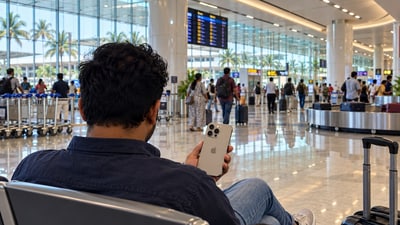 CSMIA currently handles around 55 million passengers annually, with capacity expected to rise to 65 MPPA after the redevelopment of T1 and expansion of T2. (Representational image generated using AI) CSMIA currently handles around 55 million passengers annually, with capacity expected to rise to 65 MPPA after the redevelopment of T1 and expansion of T2. (Representational image generated using AI)