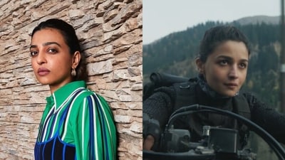 Radhika Apte slams trolls criticising Alia Bhatt's action sequences in Alpha. Radhika Apte slams trolls criticising Alia Bhatt's action sequences in Alpha.