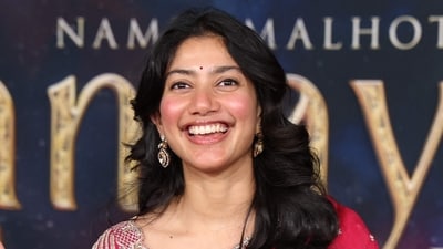Sai Pallavi at the Los Angeles premiere of Ramayana at the Academy Museum of Motion Pictures in Los Angeles on October 27, 2026. (Photo by VALERIE MACON / AFP) (AFP)