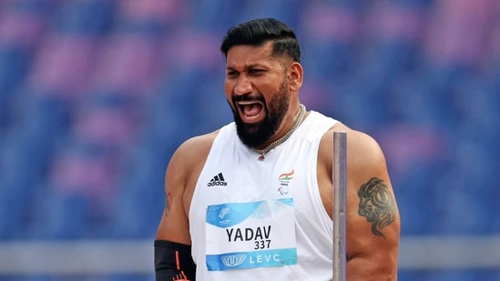 Neeraj Yadav competed in the F55 category, which covers seated field events, including the shot put, discus and javelin.