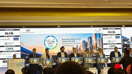 Industry leaders and policymakers gathered at the 22nd edition of CII Realty 2026 in New Delhi on October 28 to discuss investment, housing affordability, regulatory reforms and sustainable urban development under the theme ‘Building India’s Next Urban Decade: Real Estate as the Engine of Viksit Bharat.’