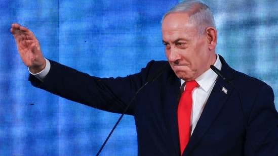 Israeli Prime Minister and Likud party leader Benjamin Netanyahu pitched for an alliance with the US as exit polls indicated a tight race. 